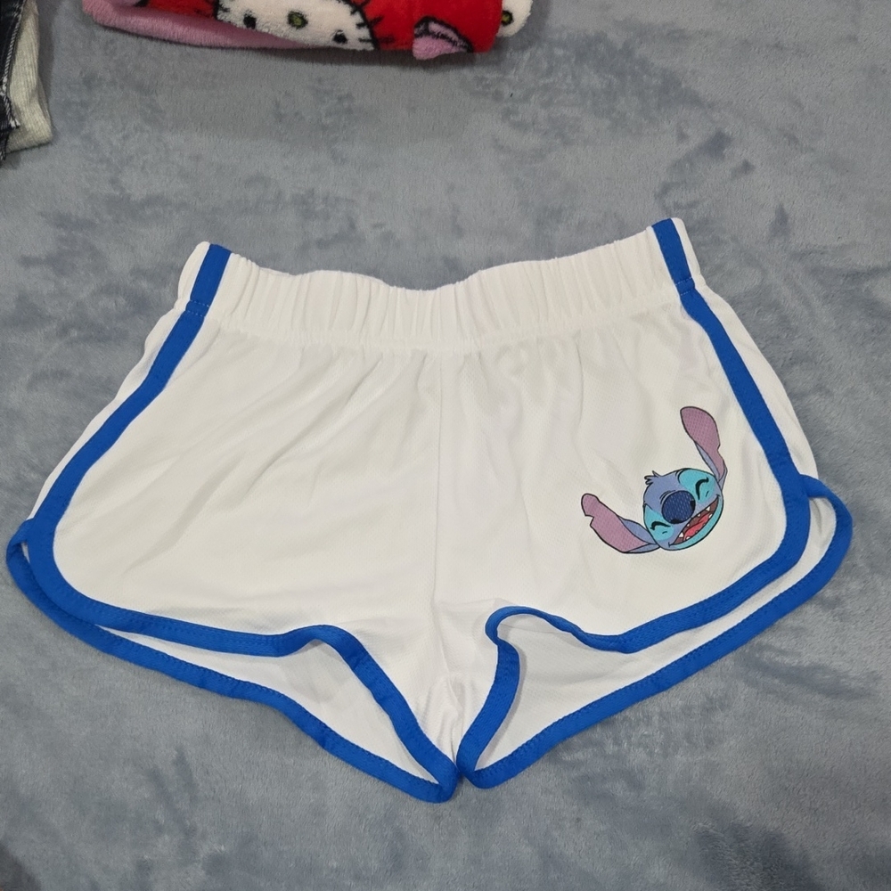 Disney White and Blue XS Shorts